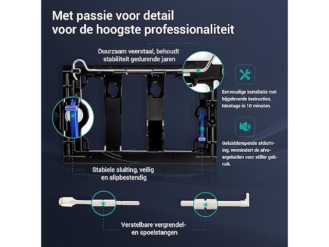 Empyreal toetsplaat voor wc - afbeelding 5 van  7