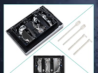 Empyreal toetsplaat voor wc - afbeelding 7 van  7