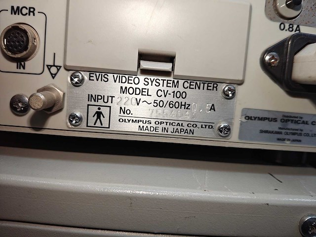 Endoscope processor - olympus – cv-100 - afbeelding 7 van  7