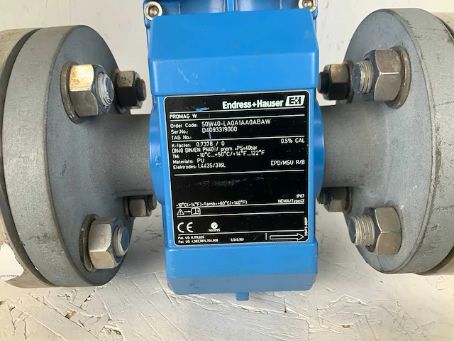Endress-hauser promag 50 flowmeter - afbeelding 3 van  8