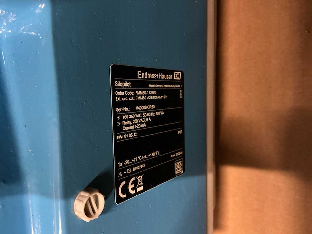 Endress+hauser silopilot fmm50 electromechanical level measurement system - afbeelding 6 van  6