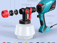 Eneacro hvlp elektrisch verfspuitpistool - afbeelding 3 van  5