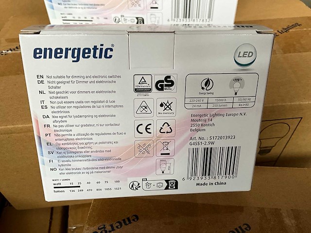 Energetic assorti led lichtbronnen 20 stuks - afbeelding 5 van  6