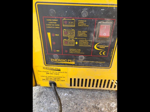 Energic plus re 24-30 heftruck acculader - afbeelding 3 van  7