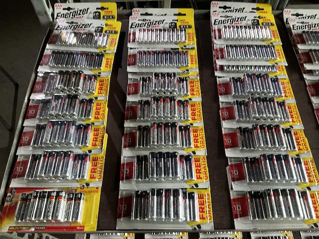 Energizer 5 x aaa-lr03 + 5 x lr6 partij alkaline batterijen - afbeelding 1 van  1