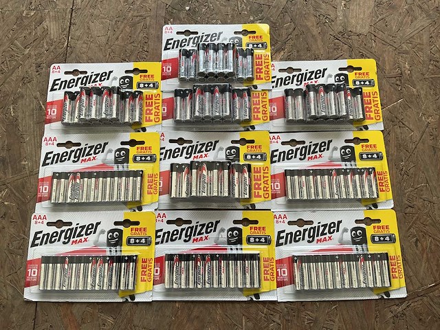 Energizer aaa-lr 03-aaa-lr6 alkaline batterij (120x) - afbeelding 1 van  1