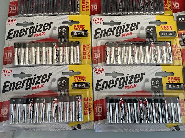 Energizer aaa-lr03 + aa-lr6 alkaline batterijen - afbeelding 1 van  1