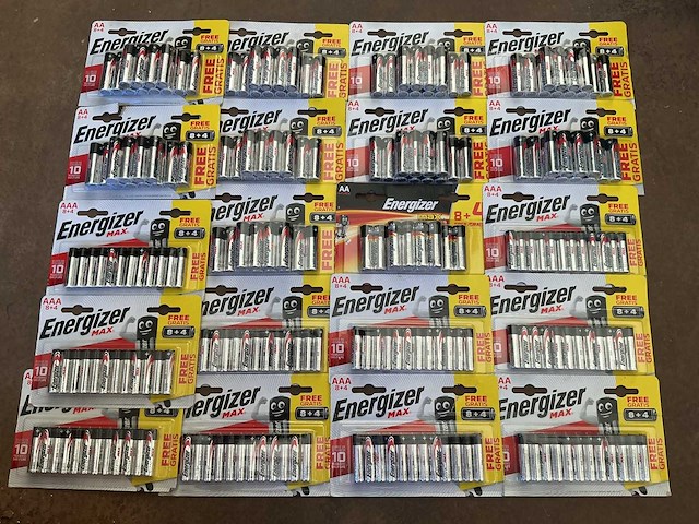 Energizer aaa-lr03 + aa-lr6 batterij (240x) - afbeelding 1 van  1