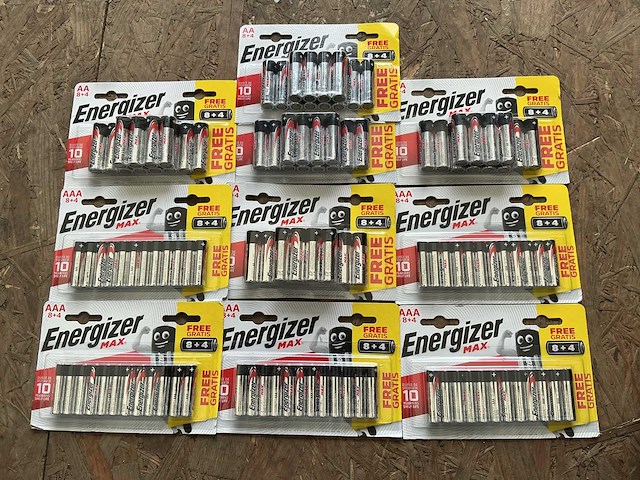 Energizer aaa-lr03 + aaa-lr6 alkaline batterij (120x) - afbeelding 1 van  1