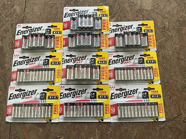 Energizer aaa-lr03 + aaa-lr6 alkaline batterij (120x) - afbeelding 1 van  1