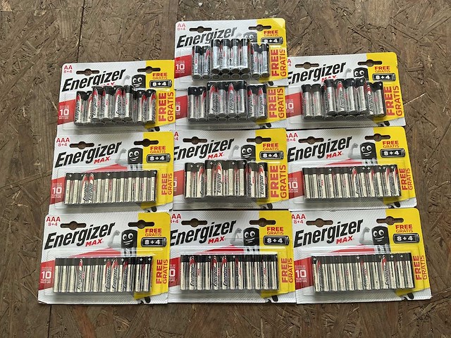 Energizer aaa-lr03 + aaa-lr6 alkaline batterij (120x) - afbeelding 1 van  1