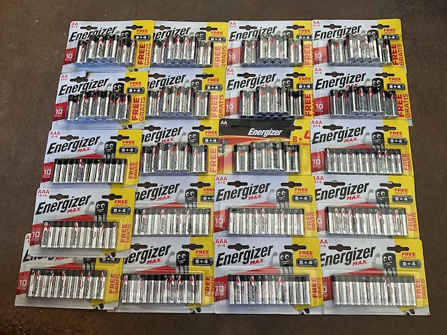 Energizer aaa-lro3 + aa-lr6 batterij (240x) - afbeelding 1 van  1