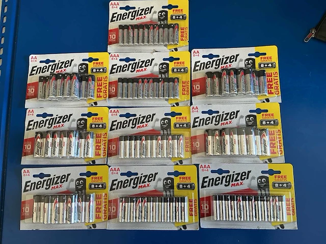 Energizer aaa-lt03 + aa-lr6 alkaline batterijen - afbeelding 1 van  1