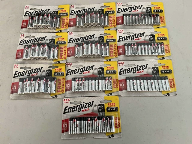 Energizer aaa-lt03 + aa-lr6 batterij (120x) - afbeelding 1 van  1