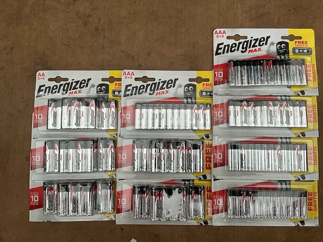 Energizer aaa-lt03 + aalr6 batterij (120x) - afbeelding 1 van  1