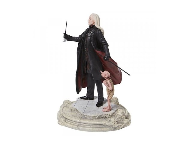 Enesco - lucius malfoy & dobby - beeldje 26 cm. - afbeelding 5 van  5