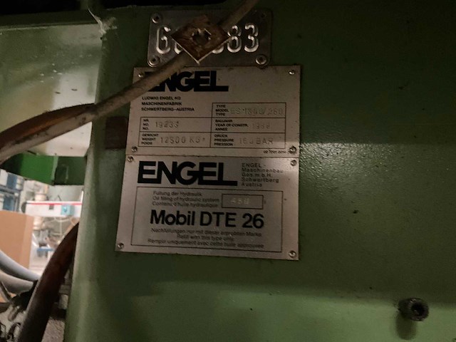 Engel es1300/250 spuitgietmachine - afbeelding 6 van  17