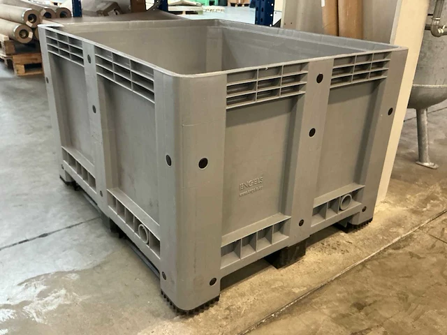Engels kunststof palletbox (2x) - afbeelding 3 van  4