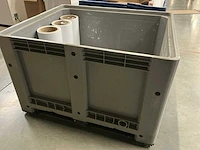 Engels kunststof palletbox (2x) - afbeelding 4 van  4