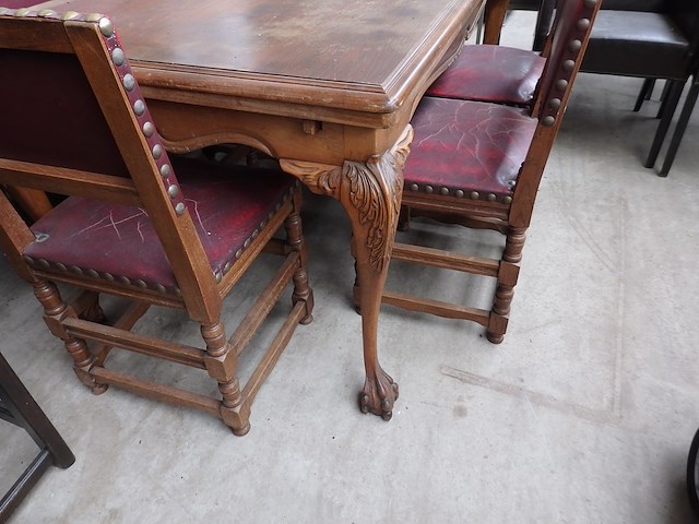 Engelse eetplaats massief t6st dr - afbeelding 2 van  5