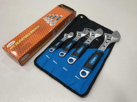 Engelse sleutel set 4 delig - afbeelding 1 van  4