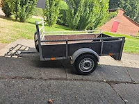 Enkel-as bak aanhangwagen - ongeremd - afbeelding 2 van  7