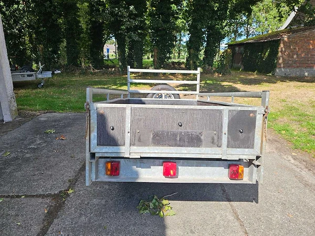 Enkel-as bak aanhangwagen - ongeremd - afbeelding 4 van  7
