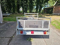 Enkel-as bak aanhangwagen - ongeremd - afbeelding 4 van  7