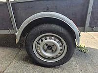 Enkel-as bak aanhangwagen - ongeremd - afbeelding 5 van  7