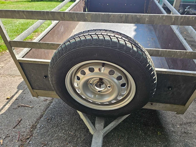 Enkel-as bak aanhangwagen - ongeremd - afbeelding 6 van  7