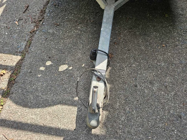 Enkel-as bak aanhangwagen - ongeremd - afbeelding 7 van  7