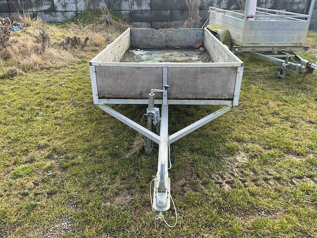 Enkelas aanhangwagen - afbeelding 3 van  6