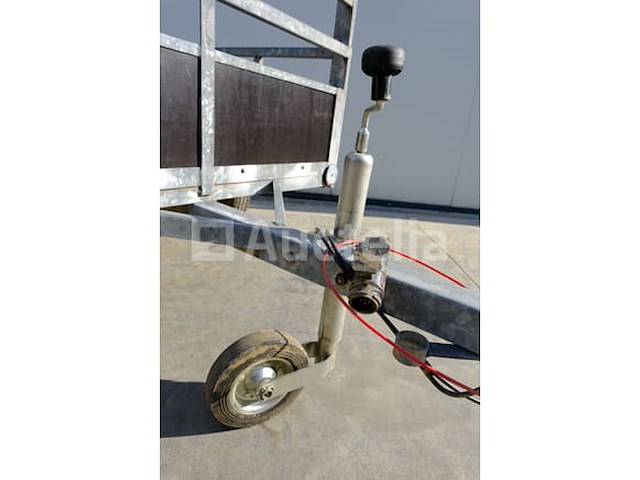 Enkelassige aanhanger -750 kg bw aanhangwagens 01e - afbeelding 2 van  11