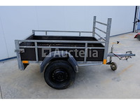 Enkelassige aanhanger -750 kg bw aanhangwagens 01e - afbeelding 5 van  11