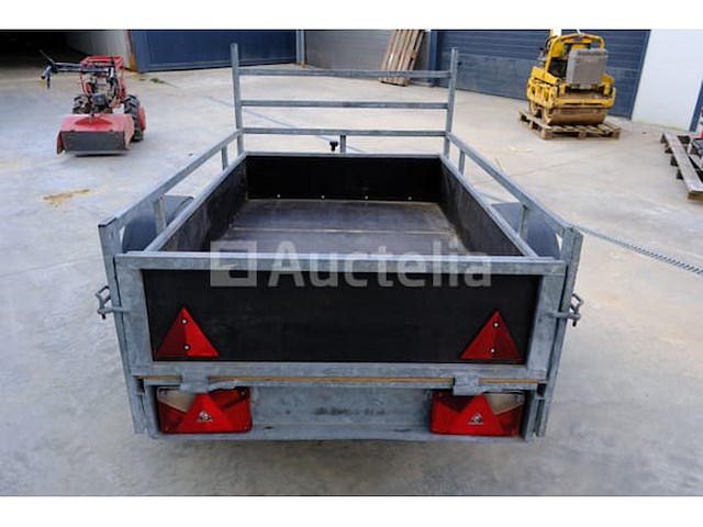 Enkelassige aanhanger -750 kg bw aanhangwagens 01e - afbeelding 7 van  11