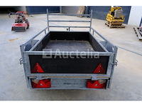 Enkelassige aanhanger -750 kg bw aanhangwagens 01e - afbeelding 7 van  11