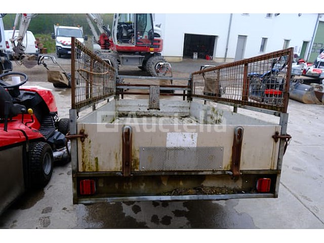Enkelassige aanhanger, merk en model onleesbaar - afbeelding 6 van  19