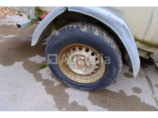 Enkelassige aanhanger, merk en model onleesbaar - afbeelding 14 van  19