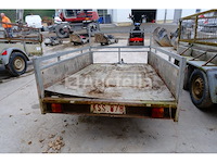 Enkelassige aanhanger, merk en model onleesbaar - afbeelding 2 van  14