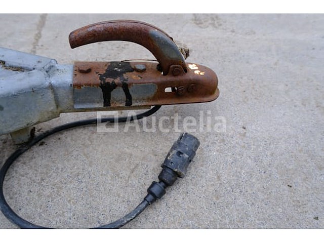 Enkelassige aanhanger, merk en model onleesbaar - afbeelding 3 van  14