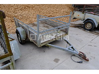 Enkelassige aanhanger, merk en model onleesbaar - afbeelding 8 van  14