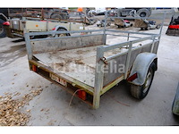 Enkelassige aanhanger, merk en model onleesbaar - afbeelding 9 van  14