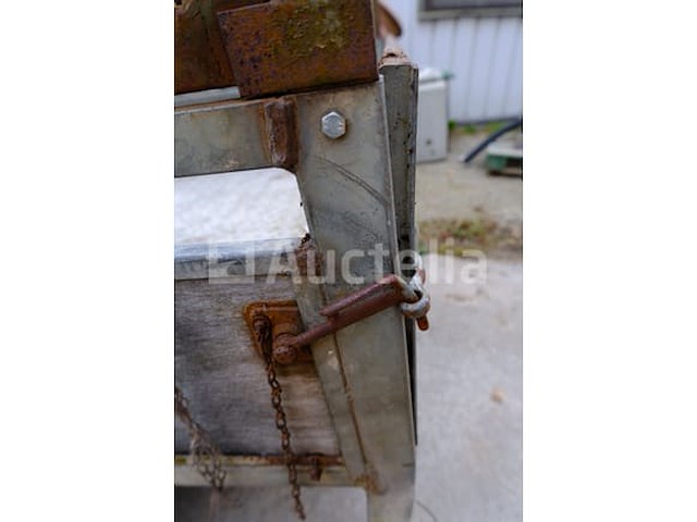 Enkelassige aanhanger, merk en model onleesbaar - afbeelding 5 van  19