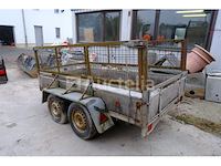 Enkelassige aanhanger, merk en model onleesbaar - afbeelding 10 van  19