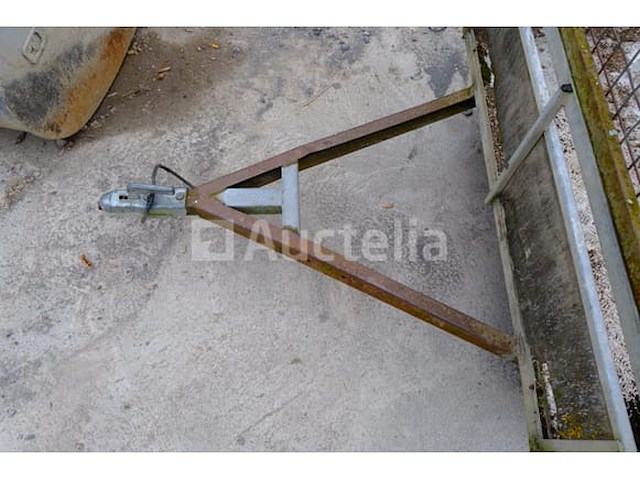 Enkelassige aanhanger, merk en model onleesbaar - afbeelding 12 van  19