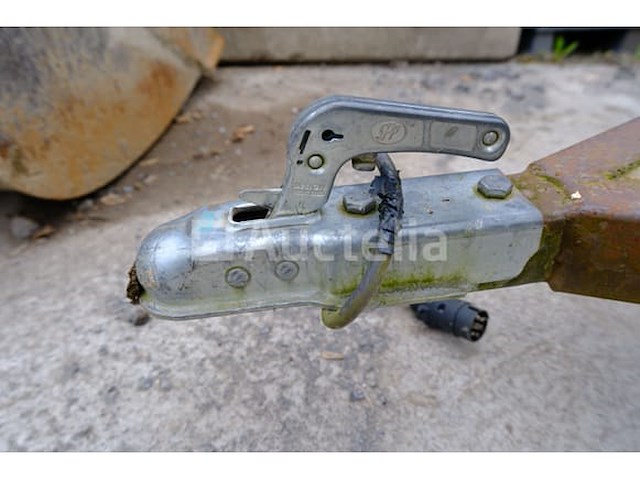 Enkelassige aanhanger, merk en model onleesbaar - afbeelding 15 van  19