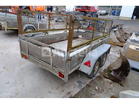 Enkelassige aanhanger, merk en model onleesbaar - afbeelding 19 van  19