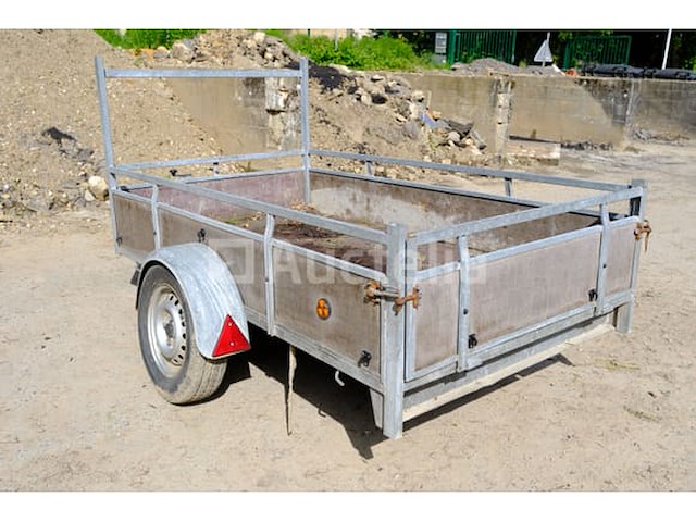 Enkelassige aanhangwagen - afbeelding 3 van  11