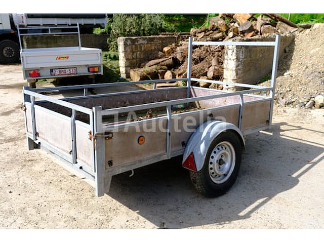 Enkelassige aanhangwagen - afbeelding 6 van  11