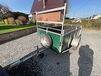 Enkelassige utilitywagenaanhanger met verlengstukken - afbeelding 1 van  9